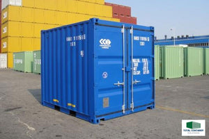 10ft Container Coating with Spray Gun